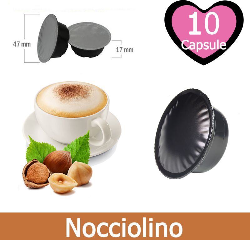 Caffè Kickkick 10 Nocciolino Compatibili Lavazza A Modo Mio