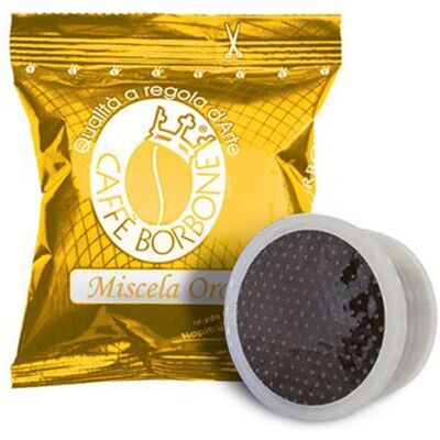 Caffè Borbone 50 Capsule Lavazza Espresso Point Miscela Oro Caffè Borbone 50 Capsule Lavazza Espresso Point Miscela Oro