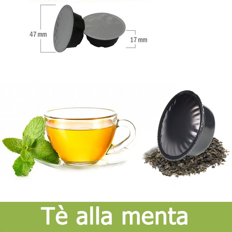 Caffè Kickkick 10 Tè Alla Menta Compatibili Lavazza A Modo Mio