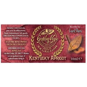 Galaxy Vape Kentucky Apricot  10 Ml