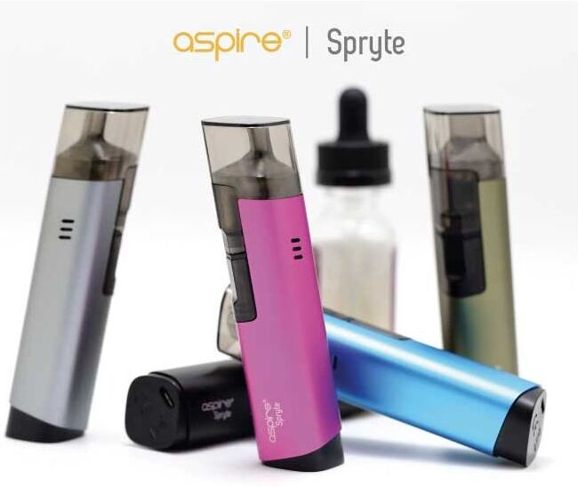 Aspire Kit Spryte Pod Sigaretta Elettronica Con Batteria Integrata Da 650mah E Pod Da 3,5ml