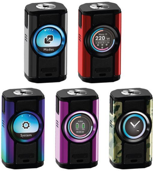 Aspire Dynamo Batteria  Mod, Sigaretta Elettronica Con Potenza Massima 220w Tc Mode