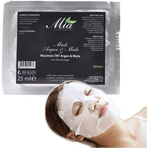 Mia Cosmetici Maschera Viso Imbevuta Con Miele E Argan