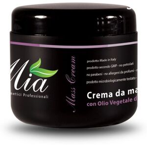 Mia Cosmetici Crema Da Massaggio Con Olio Vegetale Di Soia 500 Ml