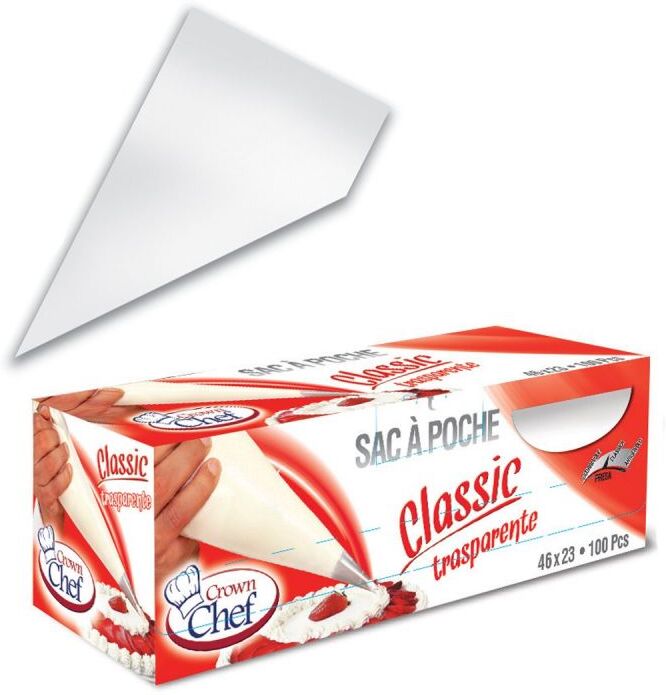 Crown 100 Saccapoche Monouso 46 X 23 Cm Crown 100 Saccapoche Monouso 46 X 23 Cm