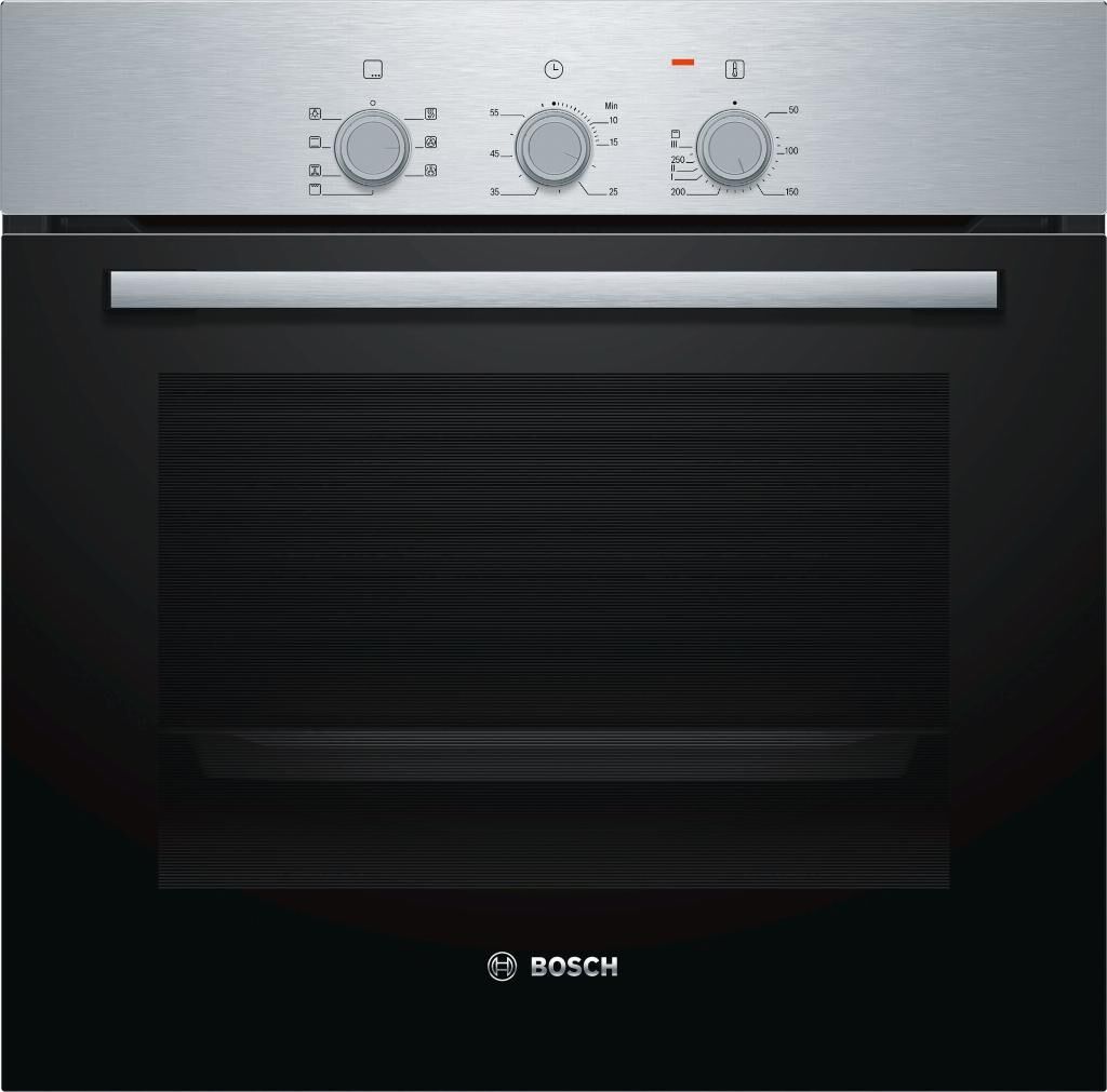 Bosch Serie 2 HBF011BR0J forno 66 L A Nero, Acciaio inossidabile