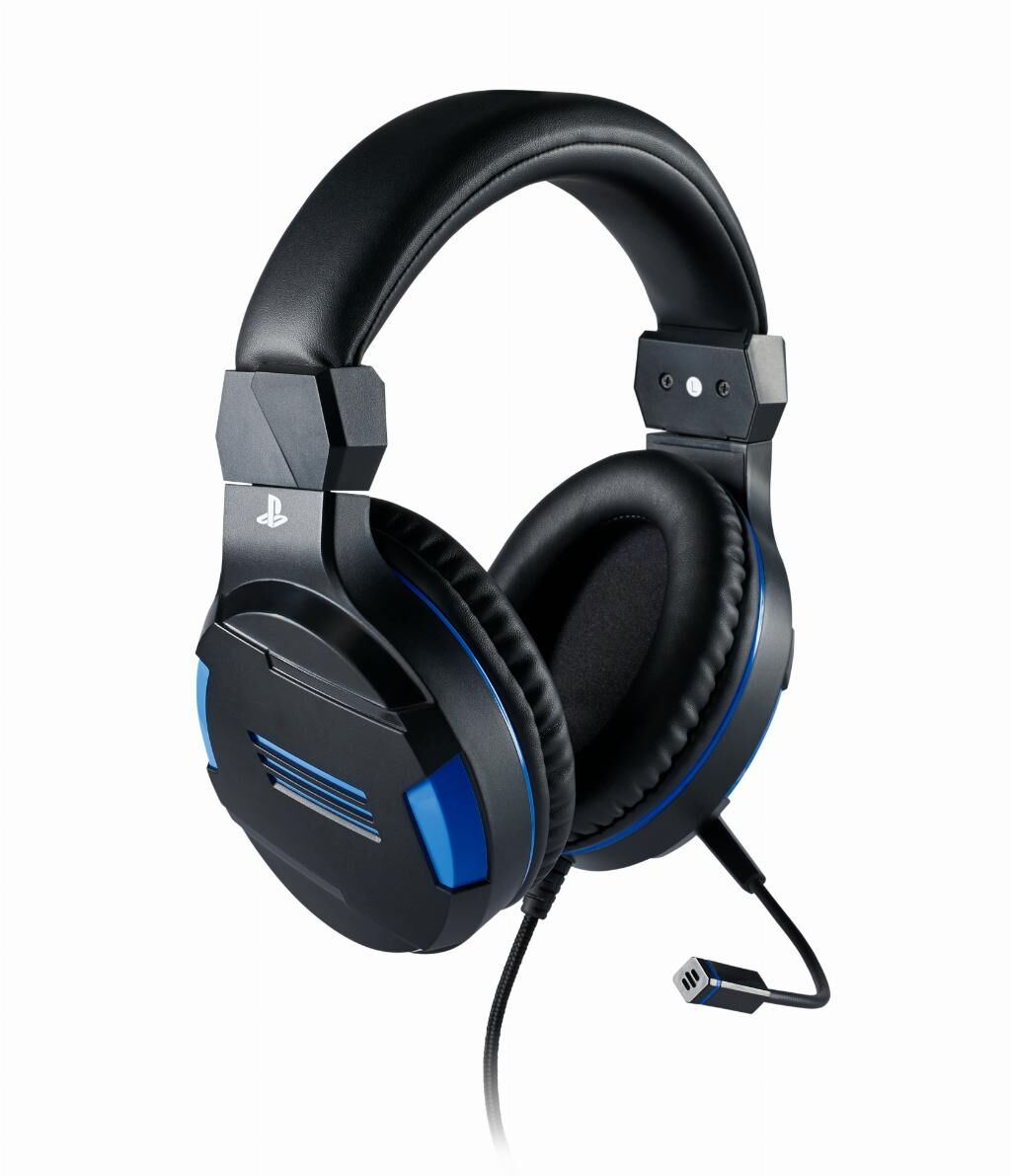 Bigben Interactive PS4OFHEADSETV3 cuffia e auricolare Padiglione auricolare Connettore 3.5 mm Nero, Blu