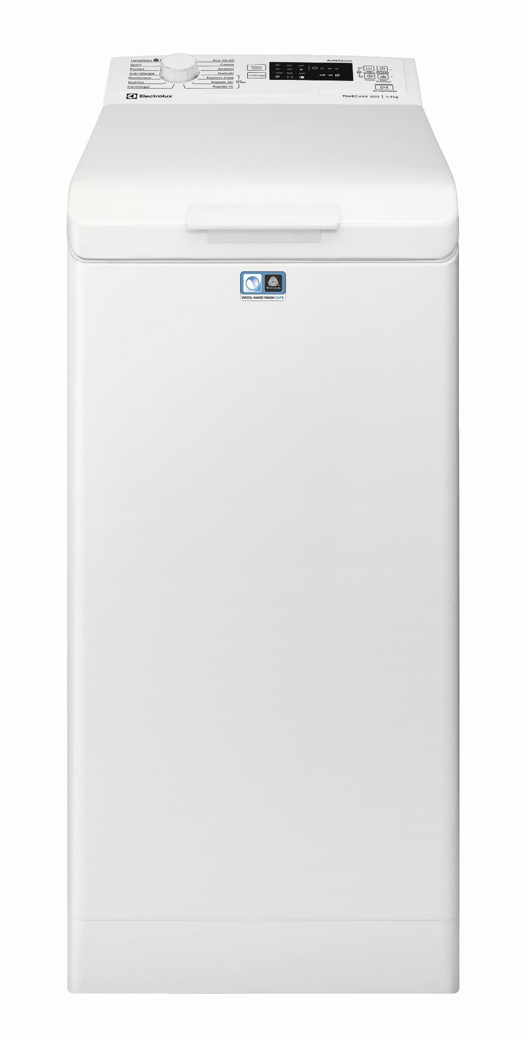 Electrolux EW2T570L lavatrice Caricamento dall'alto 7 kg 951 Giri/min E Bianco