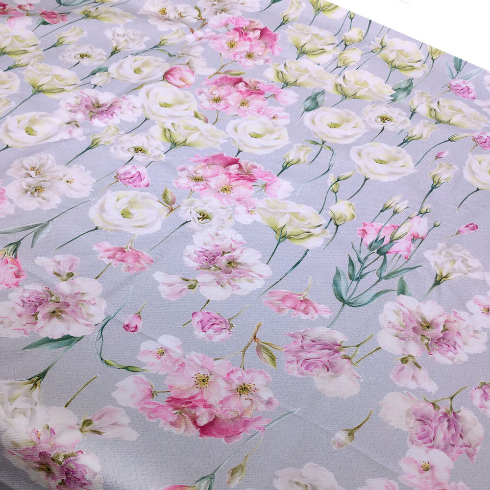 Mirabello Copriletto leggero in cotone matrimoniale 2 piazze MIRABELLO LISIANTHUS grigio Mirabello Copriletto leggero in cotone matrimoniale 2 piazze MIRABELLO LISIANTHUS grigio