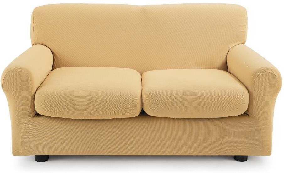 Zucchi Copridivano 2 posti con 2 cuscini Copri divano ZAPPING ocra Zucchi Copridivano 2 posti con 2 cuscini Copri divano ZAPPING ocra