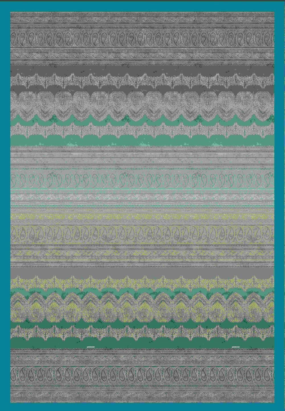 Bassetti Granfoulard MAXI Plaid BRUNELLESCHI 4 270x250 grigio-verde Bassetti Granfoulard MAXI Plaid BRUNELLESCHI 4 270x250 grigio-verde