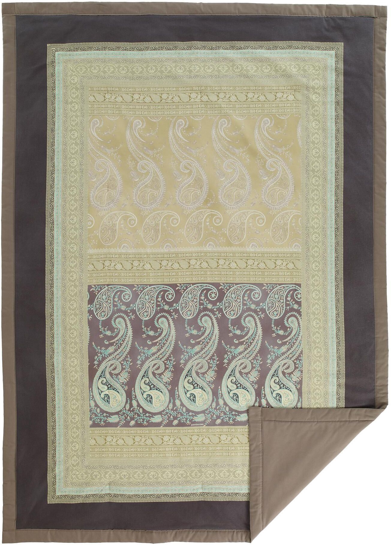 Bassetti Plaid Granfoulard 135x190 cm SCAURI var.2 verde regalo originale Bassetti Plaid Granfoulard 135x190 cm SCAURI var.2 verde regalo originale