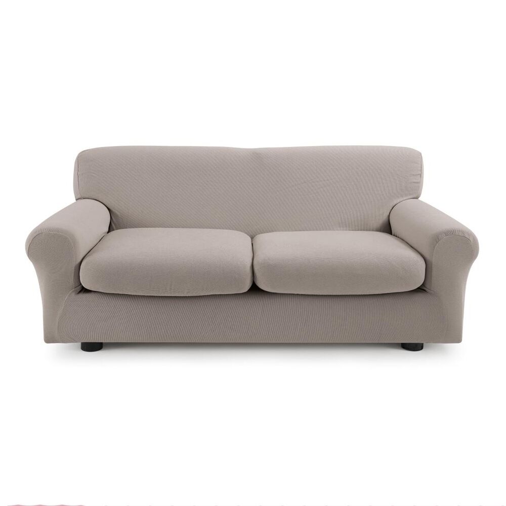 Zucchi Copridivano 3 posti con 2 cuscini Copri Divano ZAPPING Tortora Zucchi Copridivano 3 posti con 2 cuscini Copri Divano ZAPPING Tortora