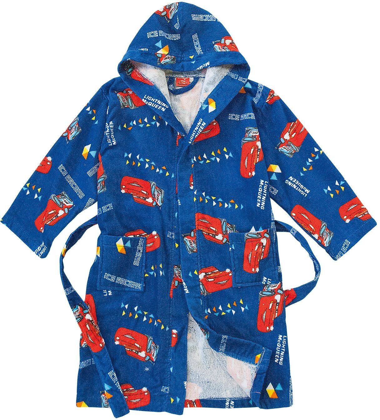 Caleffi Accappatoio Disney CARS COLORS spugna con cappuccio Caleffi Accappatoio Disney CARS COLORS spugna con cappuccio