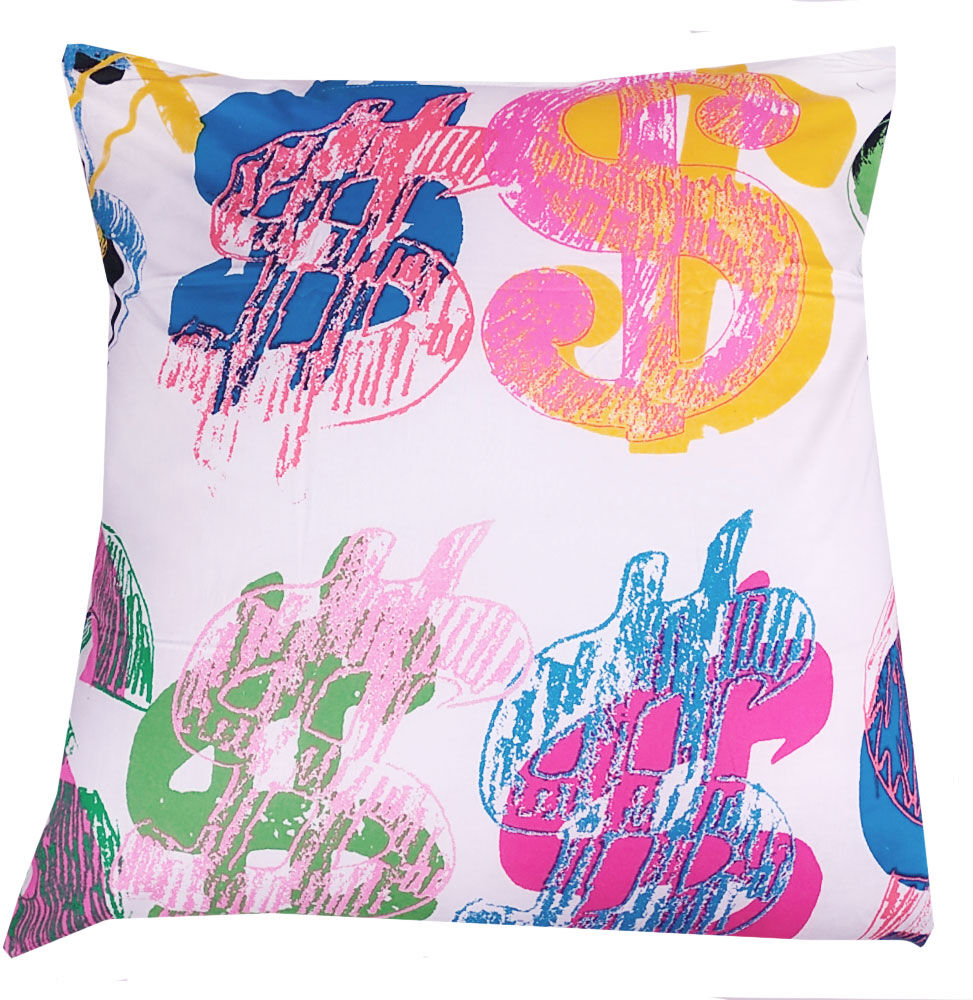 Bassetti Fodera per cuscino arredo 60x60 Bassetti linea ARTE Dollaro Andy Wharol Bassetti Fodera per cuscino arredo 60x60 Bassetti linea ARTE Dollaro Andy Wharol