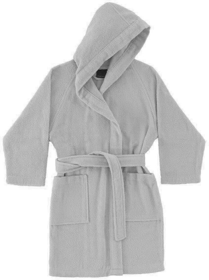 Zucchi Accappatoio con cappuccio in spugna SOLO TUO var. fumo 1737 Zucchi Accappatoio con cappuccio in spugna SOLO TUO var. fumo 1737