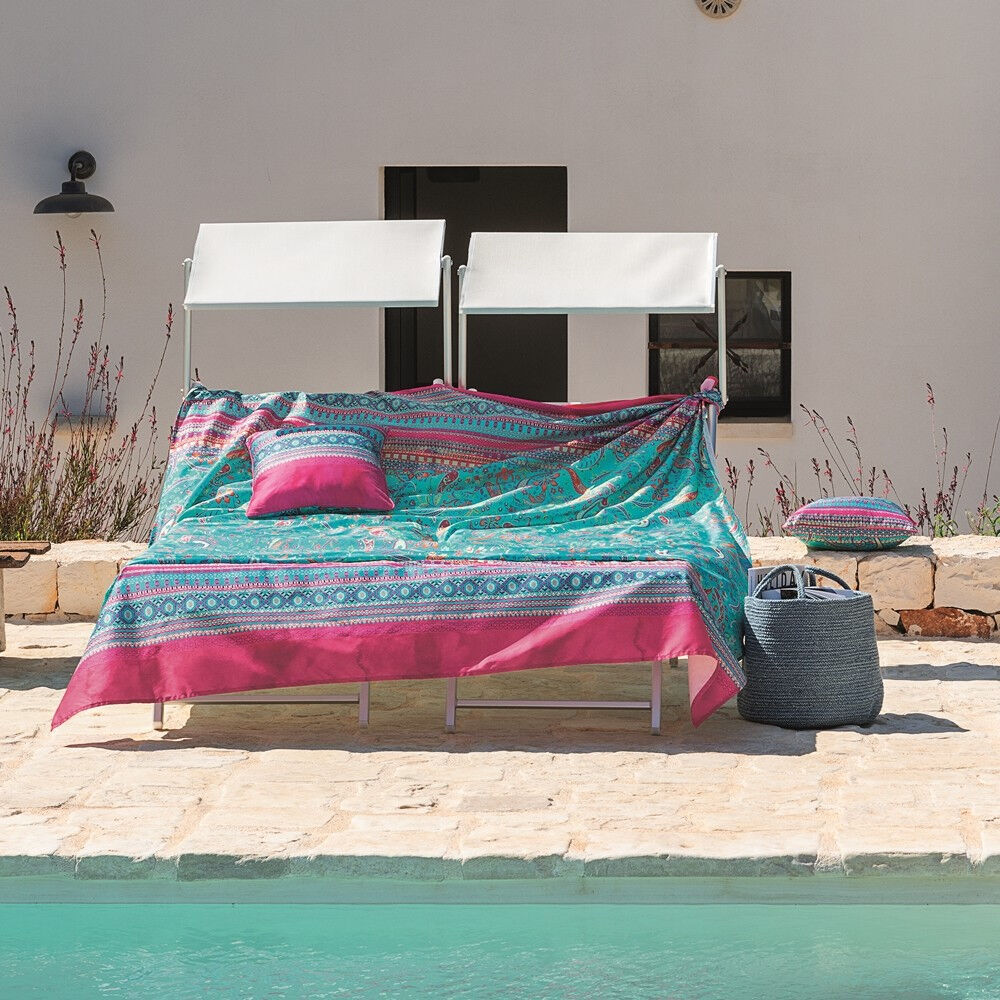 Bassetti Copridivano Telo Arredo Bassetti Granfoulard BURANO S1 3 misure Turchese Bassetti Copridivano Telo Arredo Bassetti Granfoulard BURANO S1 3 misure Turchese