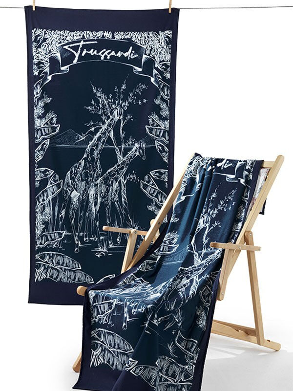 Carrara Telo mare Trussardi SAVANA spugna monoriccio leggerissima 100% cotone Carrara Telo mare Trussardi SAVANA spugna monoriccio leggerissima 100% cotone