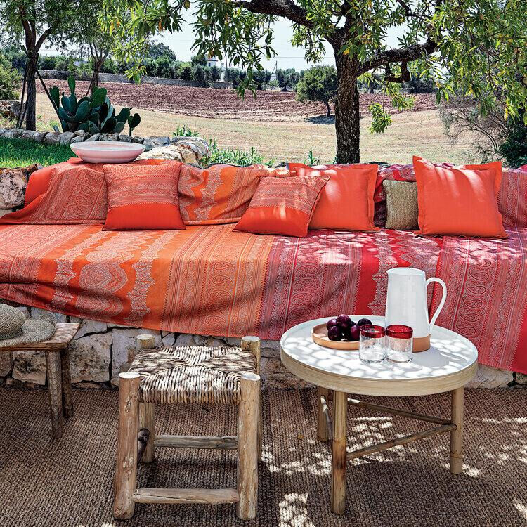 Bassetti Copridivano Telo Arredo Granfoulard BRUNELLESCHI X1 3 taglie arancione Bassetti Copridivano Telo Arredo Granfoulard BRUNELLESCHI X1 3 taglie arancione