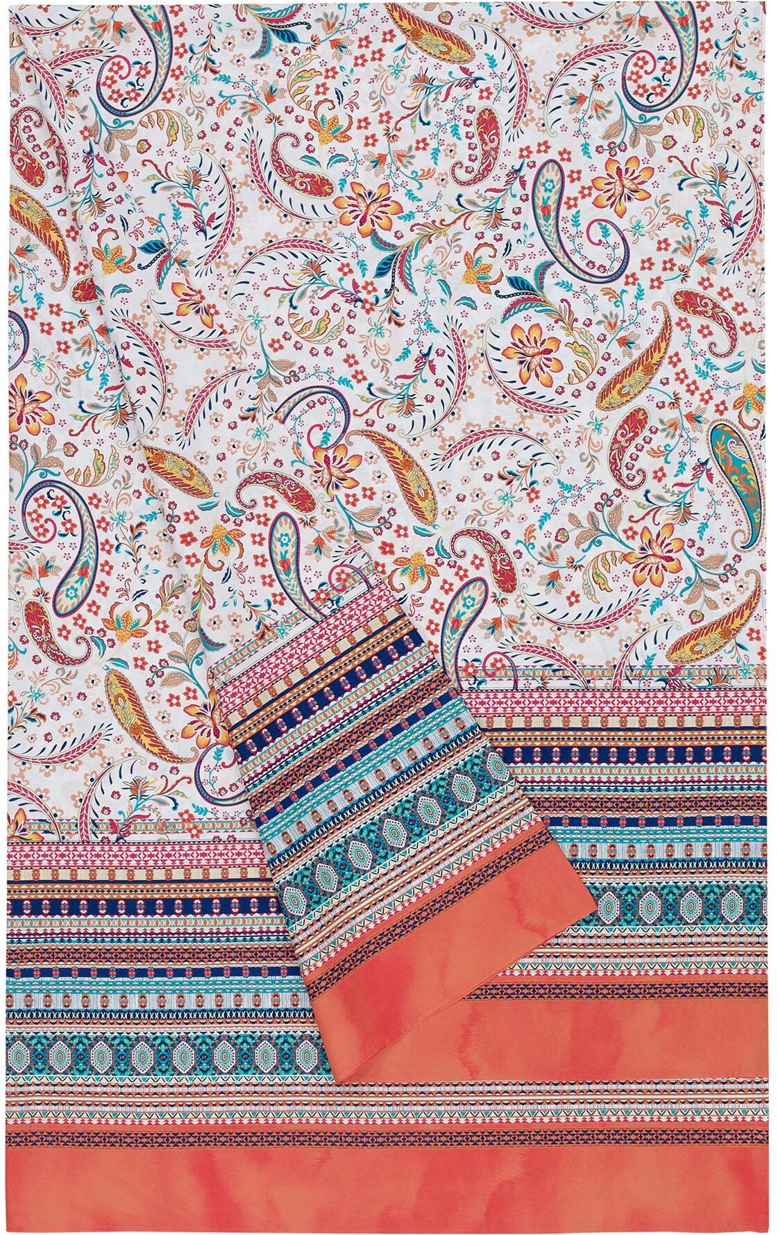 Bassetti Copridivano Telo Arredo Granfoulard BURANO R1 3 misure Multicolore