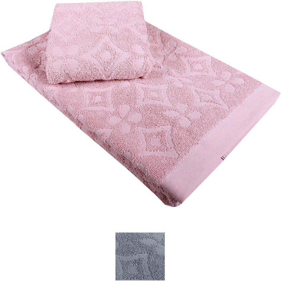 Zucchi Set 1+1 asciugamano e ospite ZUCCHI Basics GEOMETRICAL in spugna Zucchi Set 1+1 asciugamano e ospite ZUCCHI Basics GEOMETRICAL in spugna