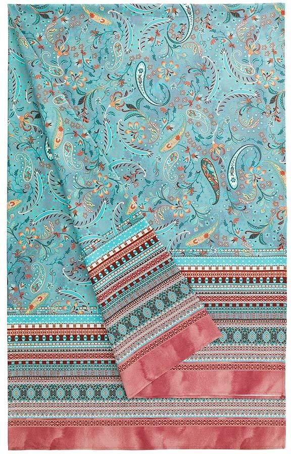 Bassetti Granfoulard BURANO V1 copritutto Telo Arredo - verde giada Bassetti Granfoulard BURANO V1 copritutto Telo Arredo - verde giada
