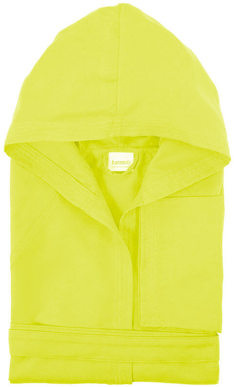 Bassetti Accappatoio da viaggio Microfibra Unisex cappuccio giallo Y1 Bassetti Accappatoio da viaggio Microfibra Unisex cappuccio giallo Y1