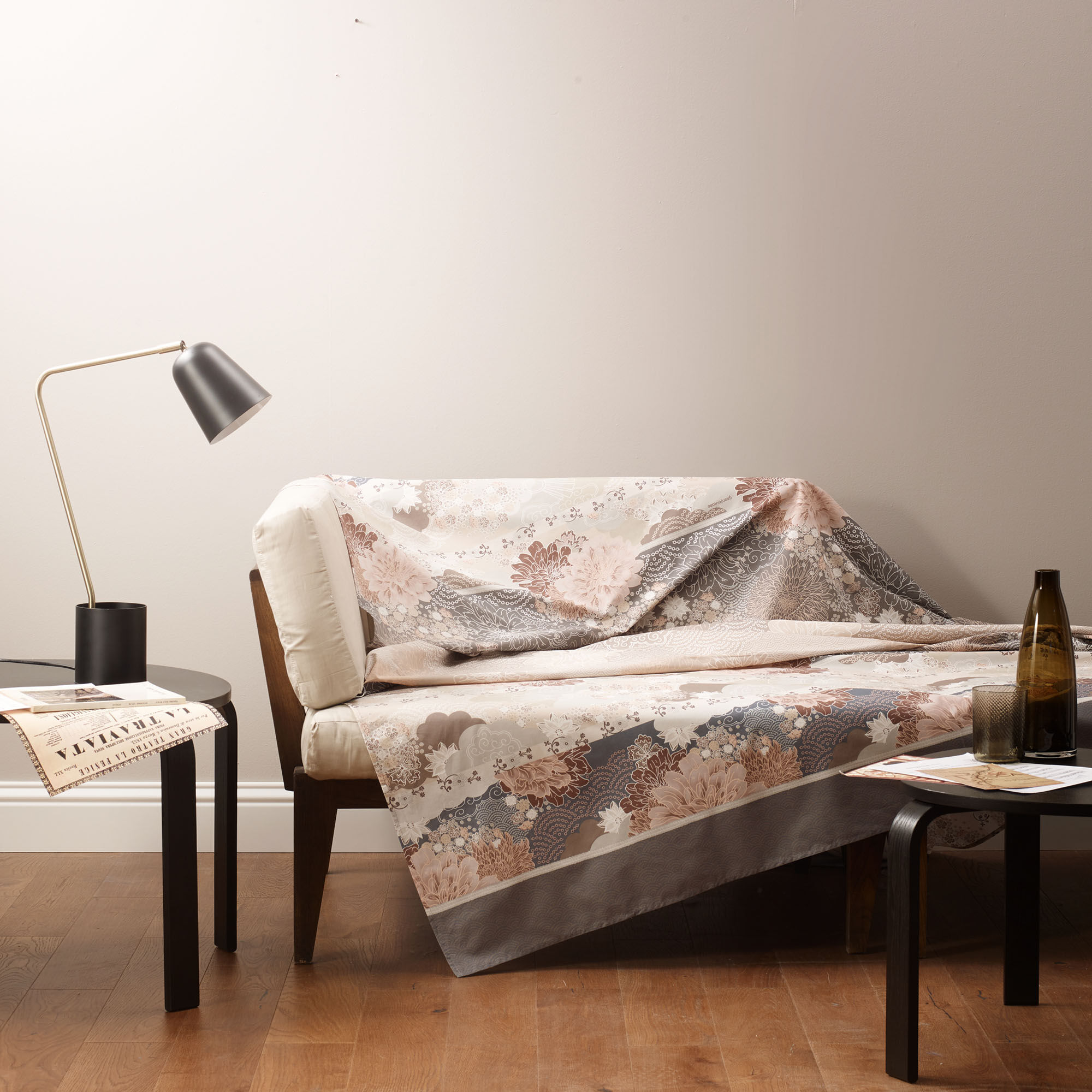 Bassetti Granfoulard MADAMA BUTTERFLY 41 Copritutto Telo Arredo Toni BEIGE Bassetti Granfoulard MADAMA BUTTERFLY 41 Copritutto Telo Arredo Toni BEIGE