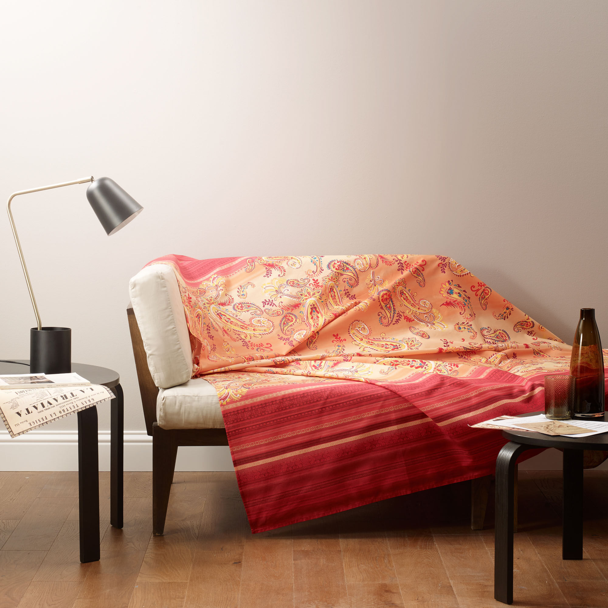 Bassetti Granfoulard TOSCA O1 Copritutto Telo Arredo Toni ARANCIO Bassetti Granfoulard TOSCA O1 Copritutto Telo Arredo Toni ARANCIO