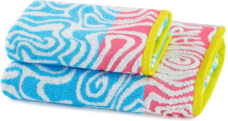 Bassetti asciugamani Set asciugamano e ospite OP ART T1 Bassetti asciugamani Set asciugamano e ospite OP ART T1