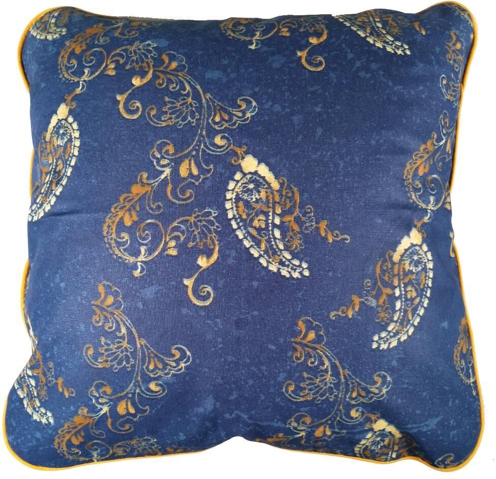 Bassetti Fodera per cuscino Granfoulard 40x40 cm BURANO blu Bassetti Fodera per cuscino Granfoulard 40x40 cm BURANO blu