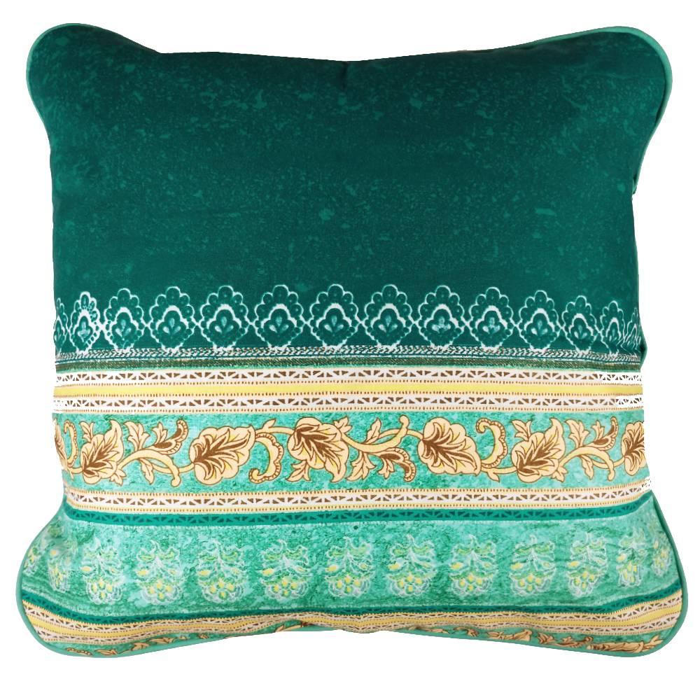 Bassetti Fodera per cuscino arredo Granfoulard MATERA verde Bassetti Fodera per cuscino arredo Granfoulard MATERA verde