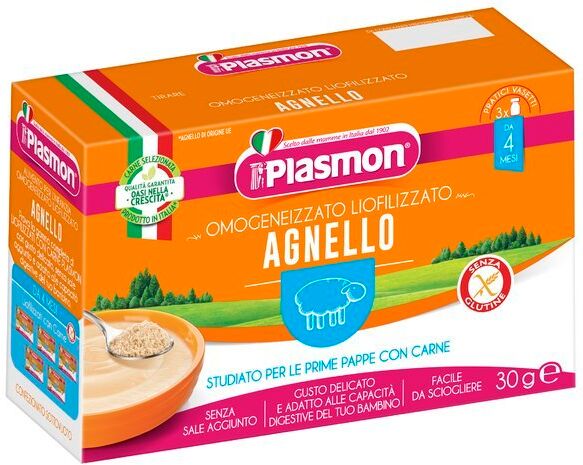 "Plasmon (Heinz Italia Spa)" "Agnello Liofilizzato Palsmon 3x10g"