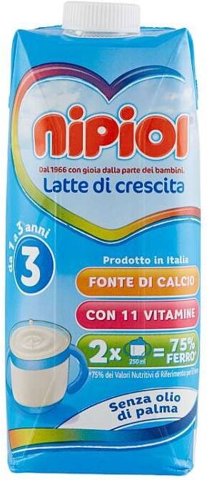 "Nipiol (Heinz Italia Spa)" "Nipiol 3 Liquido 500ml"