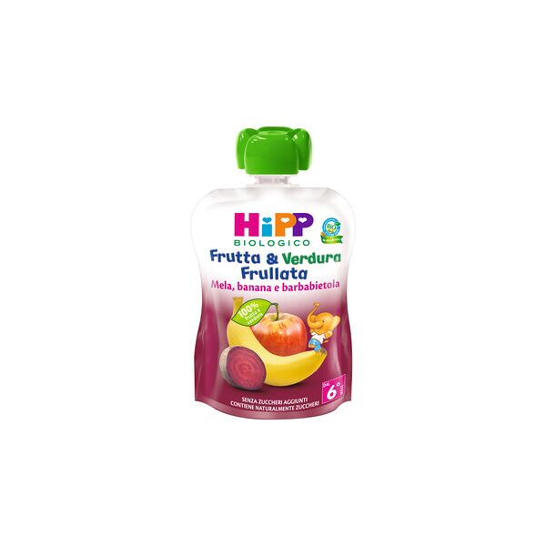 hipp italia srl frutta & verdura frullata mela banana barbabietola hipp bio 90g