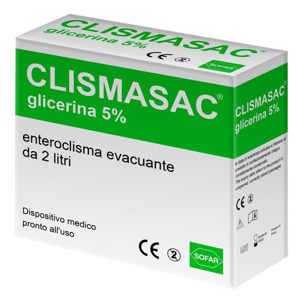 sofar clismasac glicerina 5% sofar 2l