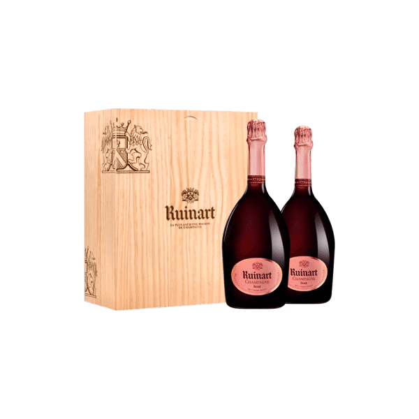 cofanetto regalo duo rosé - champagne ruinart