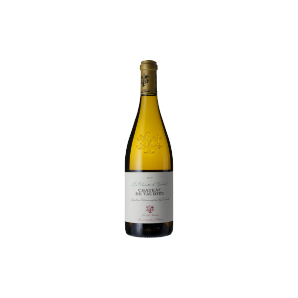 chateau de vaudieu chateauneuf du pape blanc - les clairette de gabriel 2018 - château de vaudieu