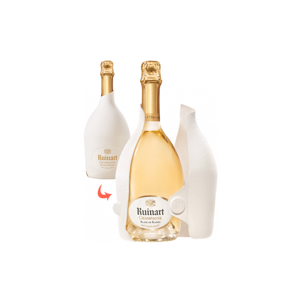 champagne ruinart - blanc de blancs - second skin