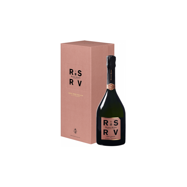 champagne mumm - cuvee rsrv foujita rosé - cofanetto regalo prestige