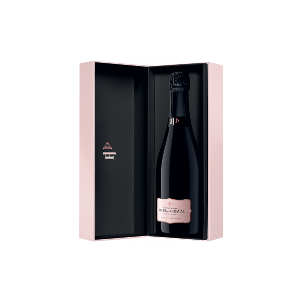 champagne fleur de miraval - edition er3 - en cofanetto regalo