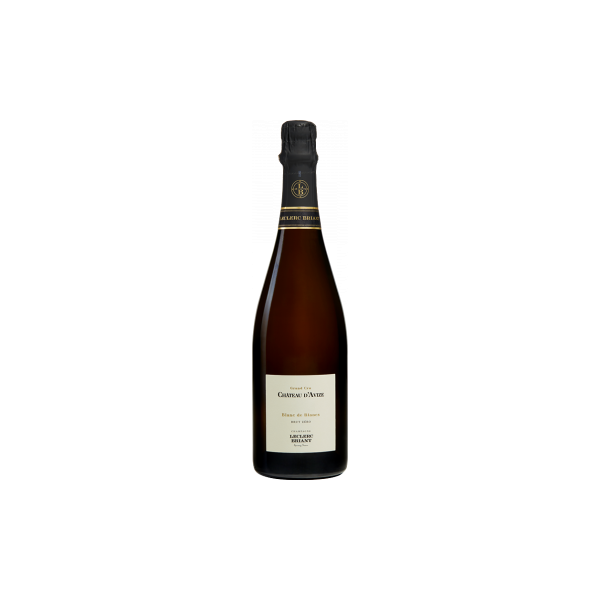 champagne leclerc briant - blanc de blanc 2012 - château d'avize