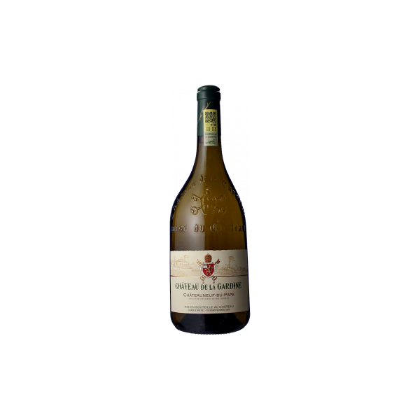 château la gardine châteauneuf du pape blanc - tradition 2022 - chateau de la gardine