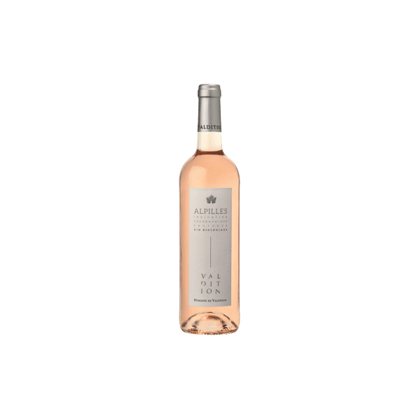 domaine de  valdition alpilles rosé 2023 - domaine de valdition