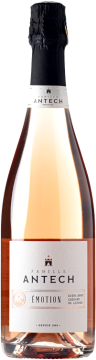 crémant de limoux 2021 - Émotion extra brut rosé  - domaine antech