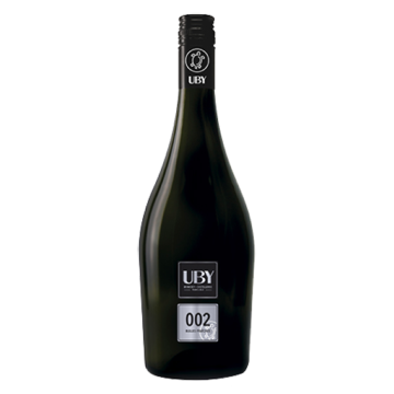 002 - vin blanc pétillant sec et fruité 2023 - domaine uby