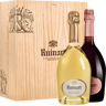 Blanc De Blancs Et Rosé - Champagne Ruinart - Duo In Confezione Regalo