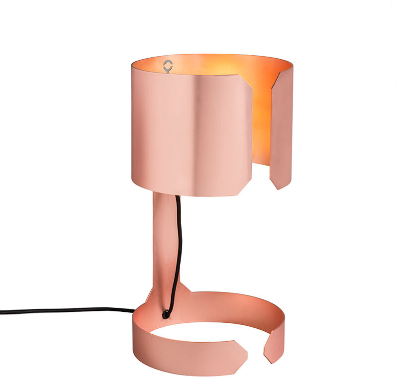 QAZQA Lampada da tavolo design rame opaco - WALTZ QAZQA Lampada da tavolo design rame opaco - WALTZ