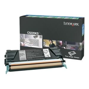 Lexmark TONER NERO C5220KS C52X/53X 4000 COPIE RESTITUZIONE- CARTUCCIA DI TONER ORIGINALE