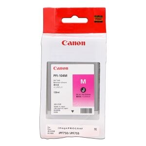 Canon CARTUCCIA D'INCHIOSTRO MAGENTA PFI-104M 3631B001 130ML ORIGINALE